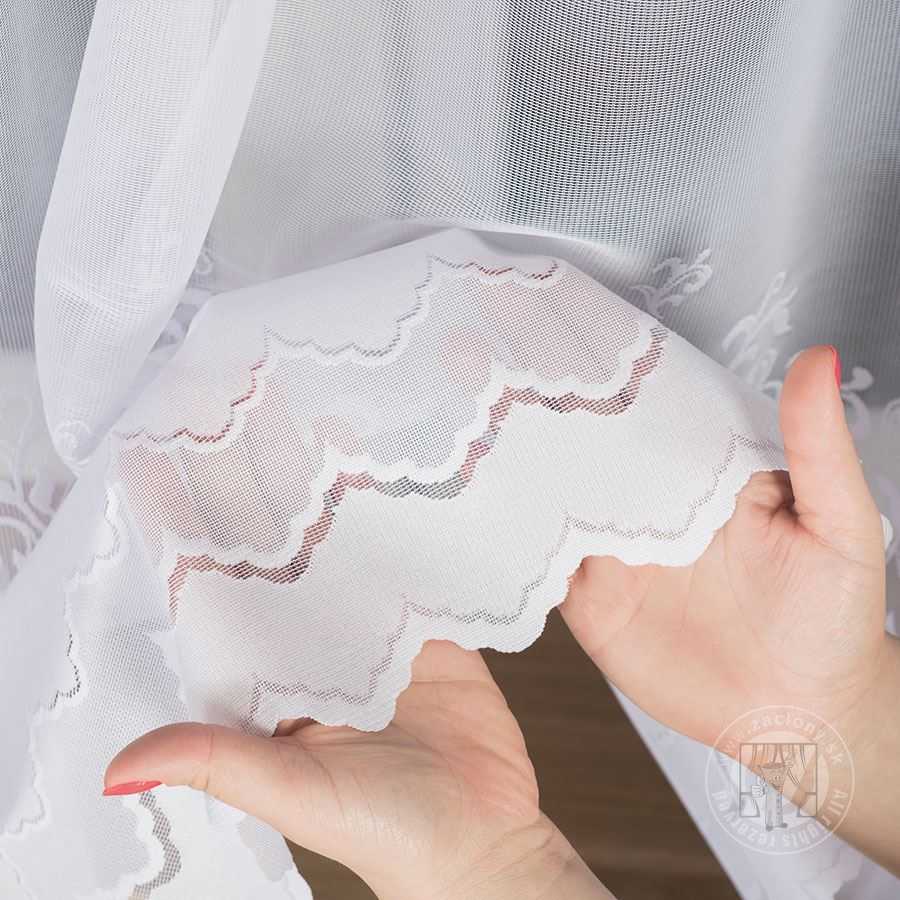 Žakarová záclona metráž 023419/001, 180cm