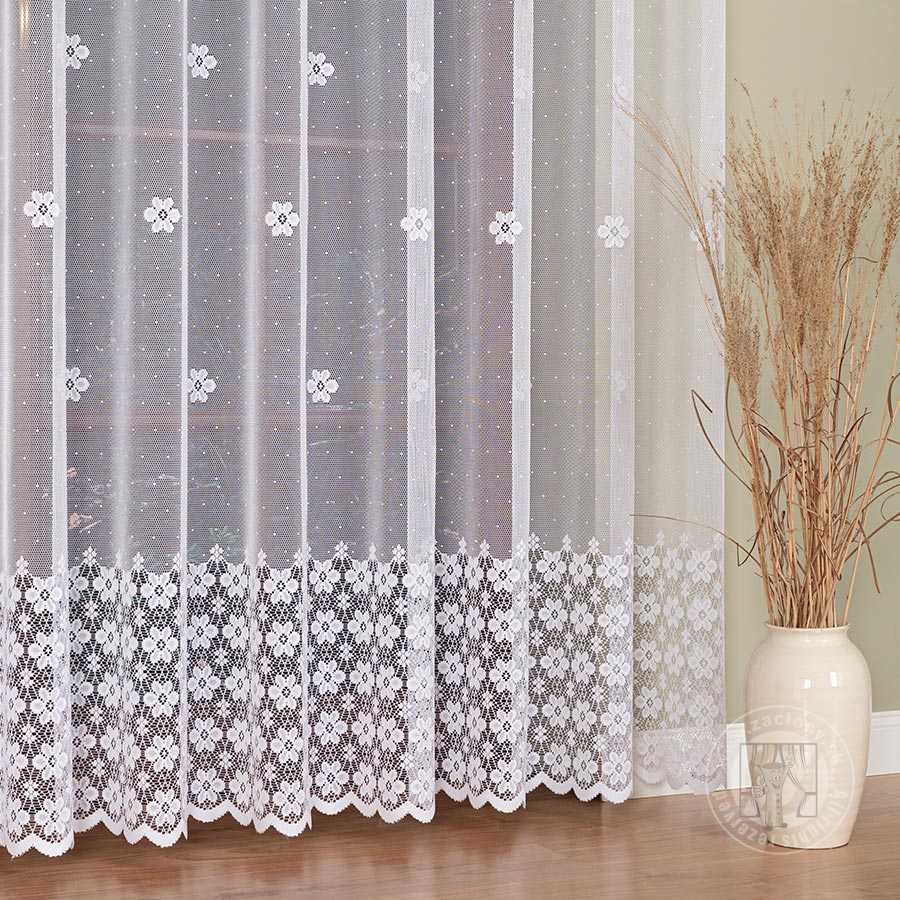 Žakarová záclona metráž 044364/001, 250cm