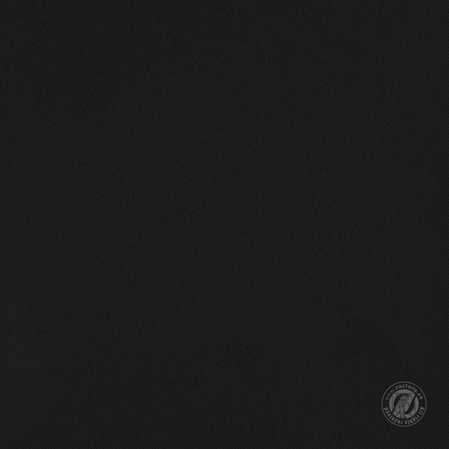 Záves NERISA na krúžkoch 140x250cm čierny