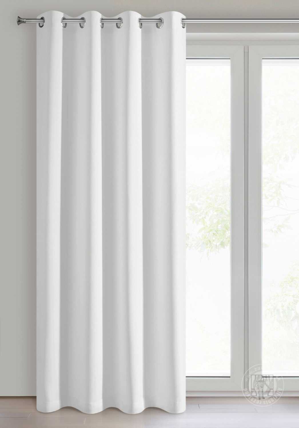Záves NERISA na krúžkoch 140x250cm biely