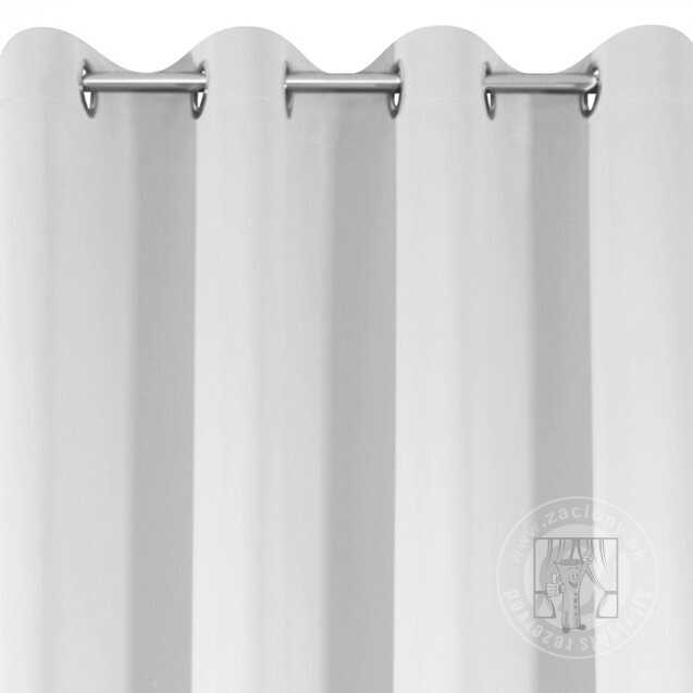 Záves NERISA na krúžkoch 140x250cm biely