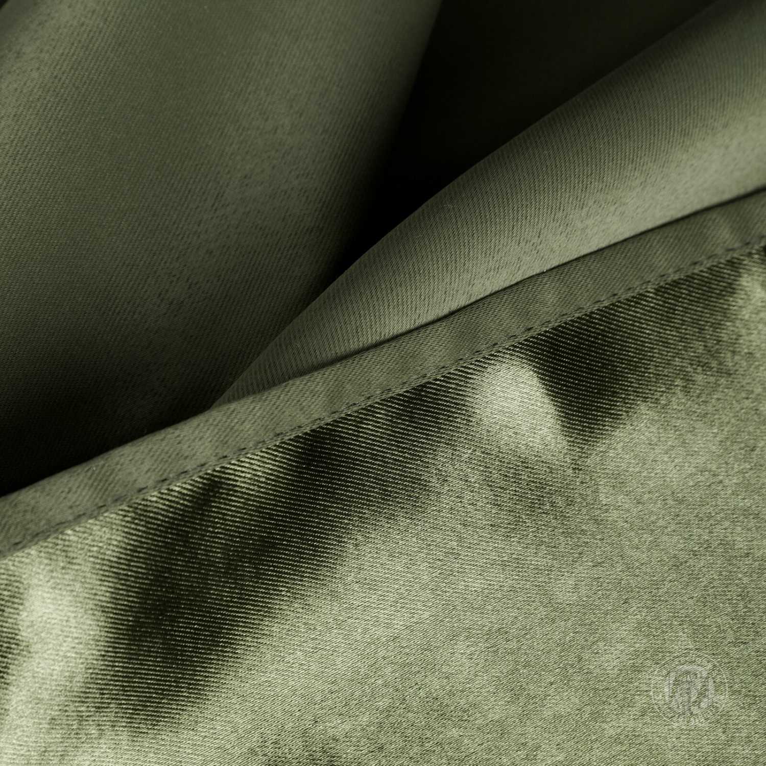 Záves NERISA na krúžkoch 140x250cm olivový