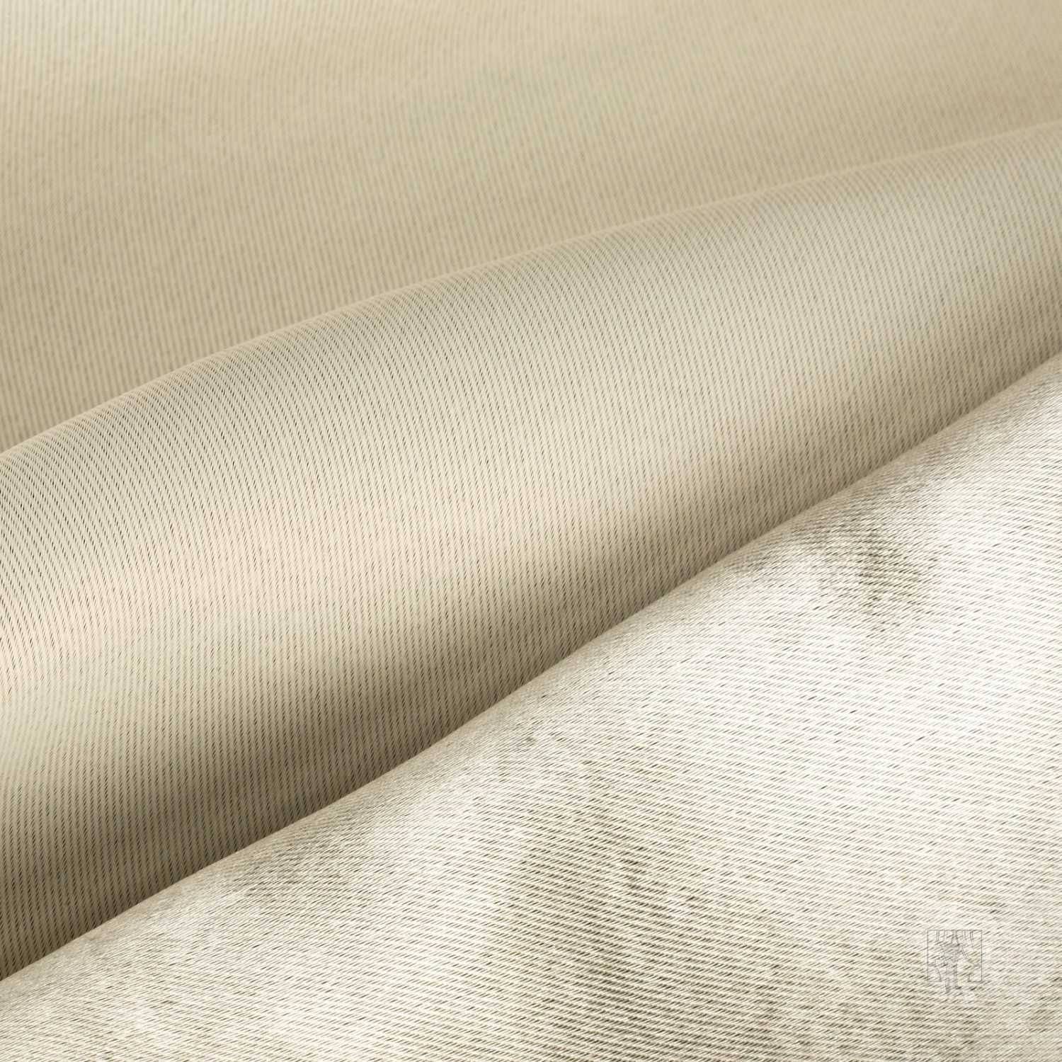 Záves NERISA na krúžkoch 140x250cm tmavý krémový