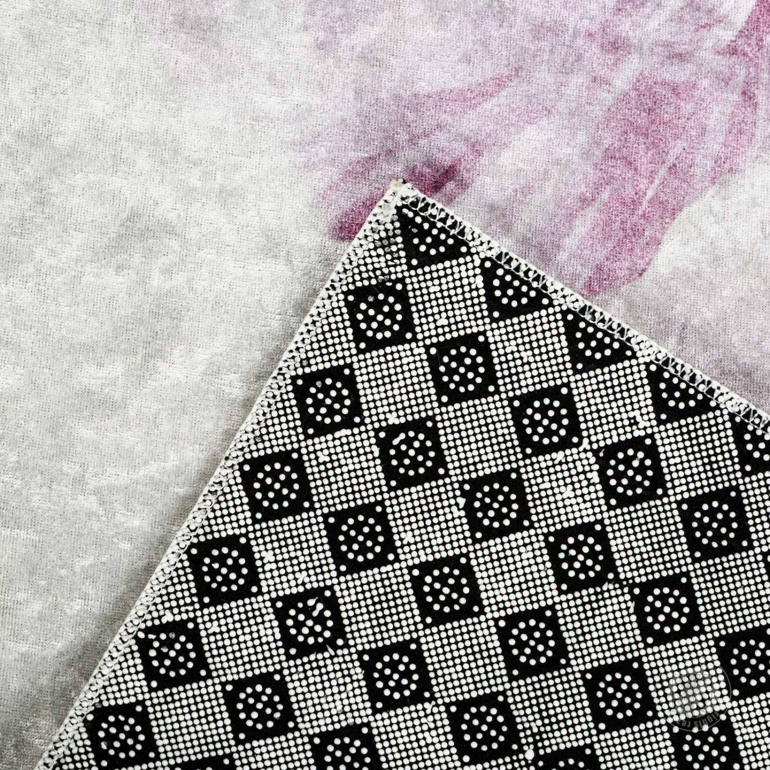 Kusový koberec LOTUS2 ružový/krémový