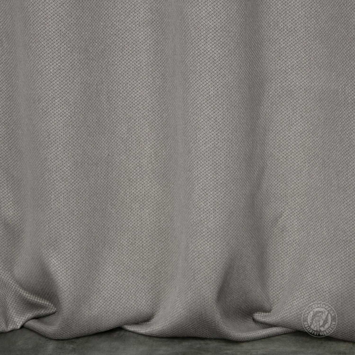 Záves AMARO na krúžkoch 135x250cm popolavý