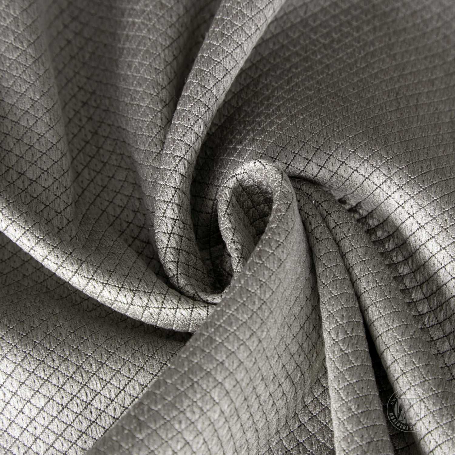 Záves AMARO na krúžkoch 135x250cm popolavý