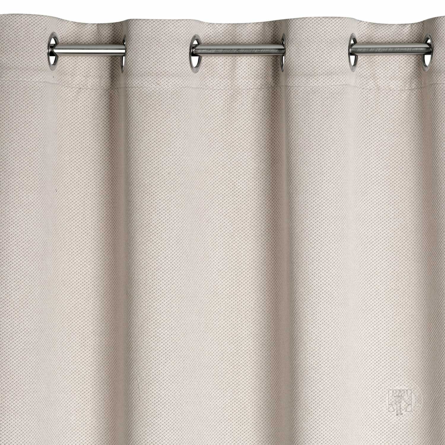 Záves AMARO na krúžkoch 135x250cm béžový