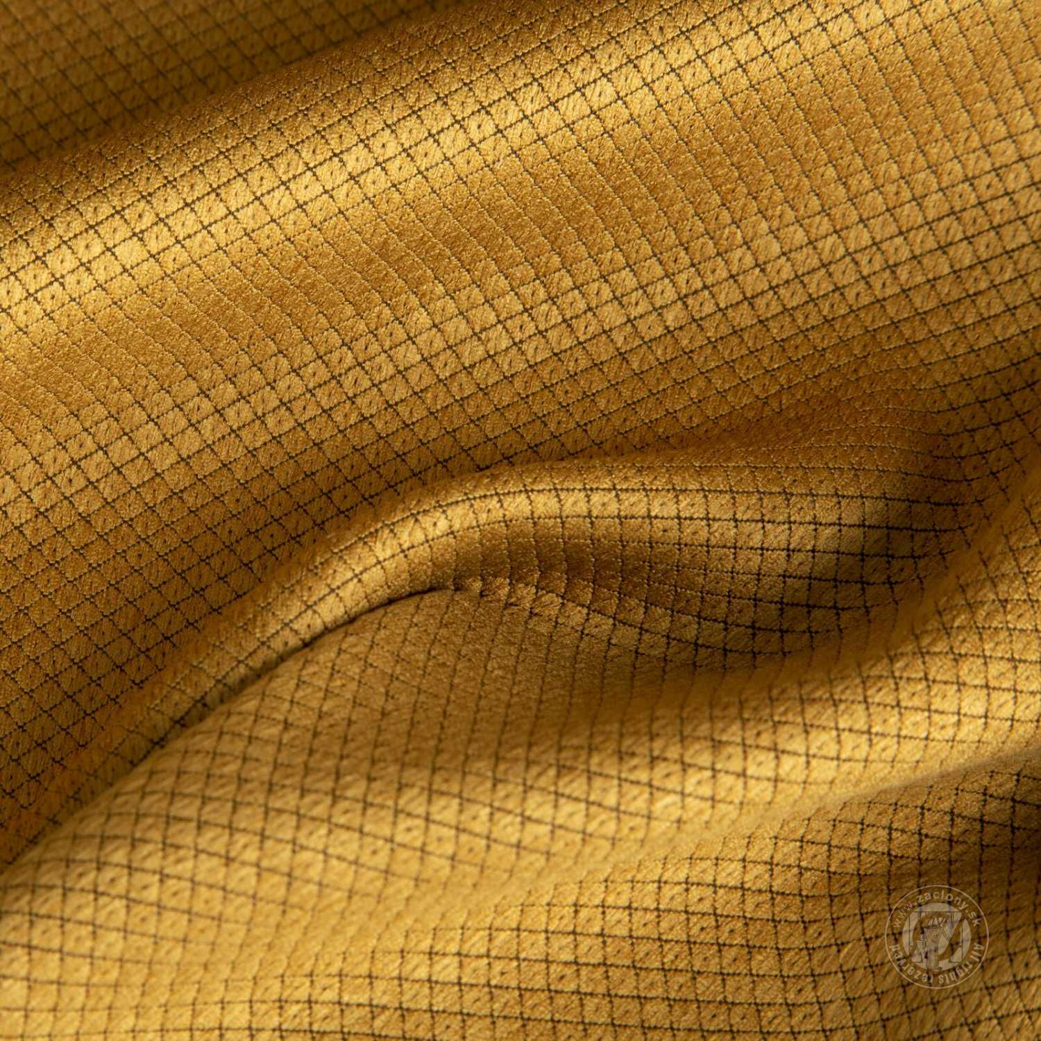 Záves AMARO na krúžkoch 135x250cm medový