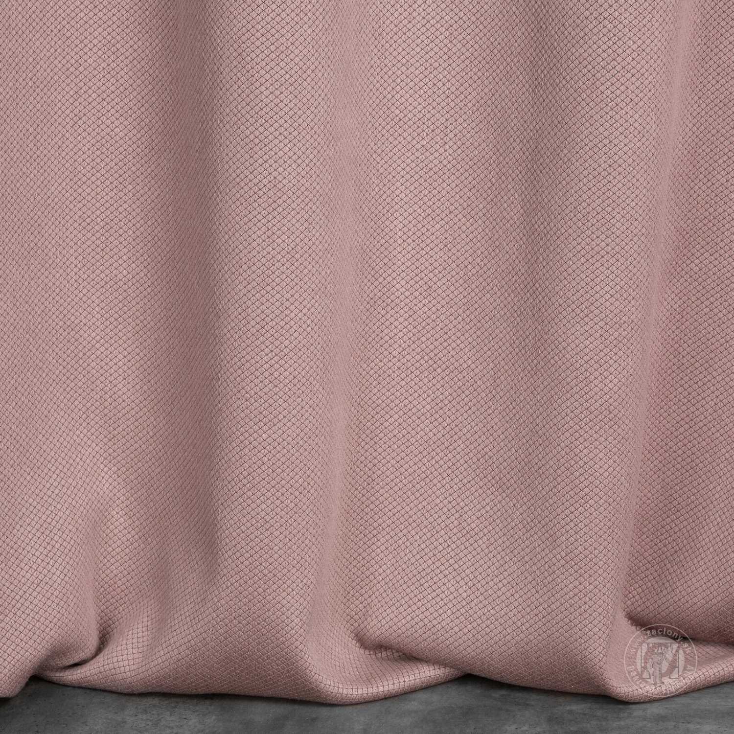 Záves AMARO na krúžkoch 135x250cm púdrový