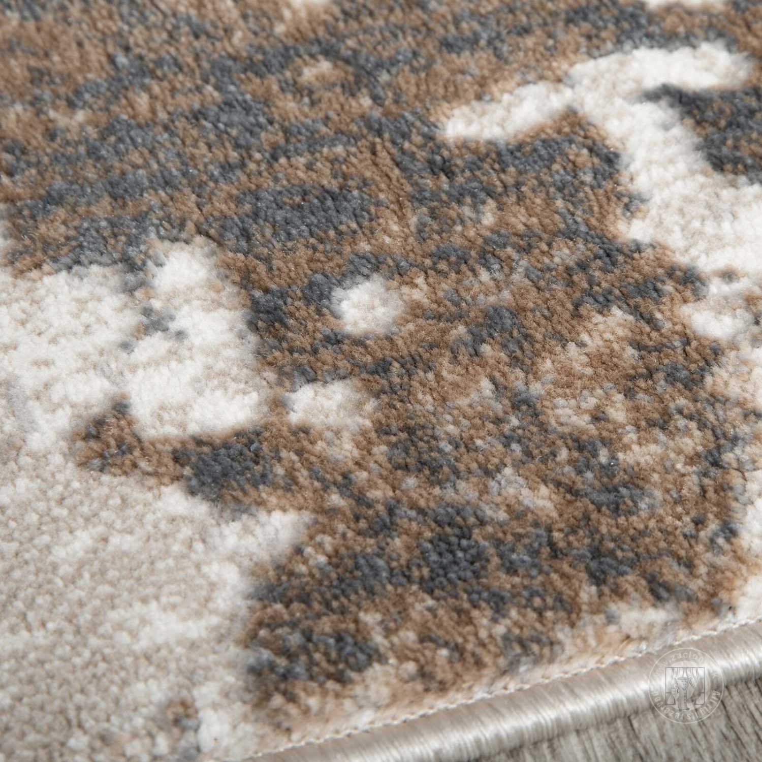 Kusový koberec ASIA2 svetlosivý/béžový