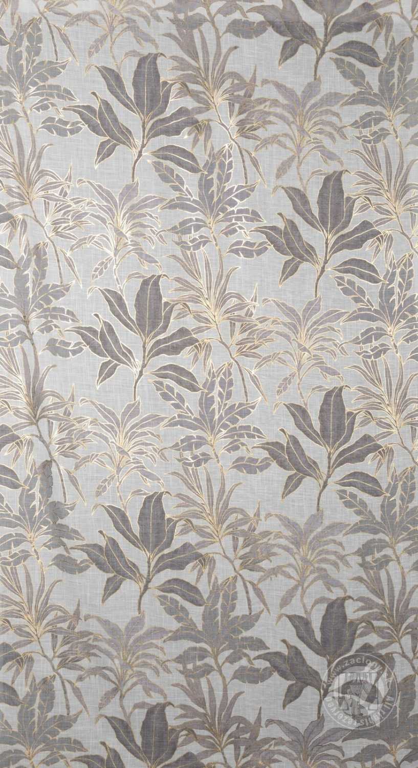 Záves ANELI na krúžkoch 135x250cm biely/béžový