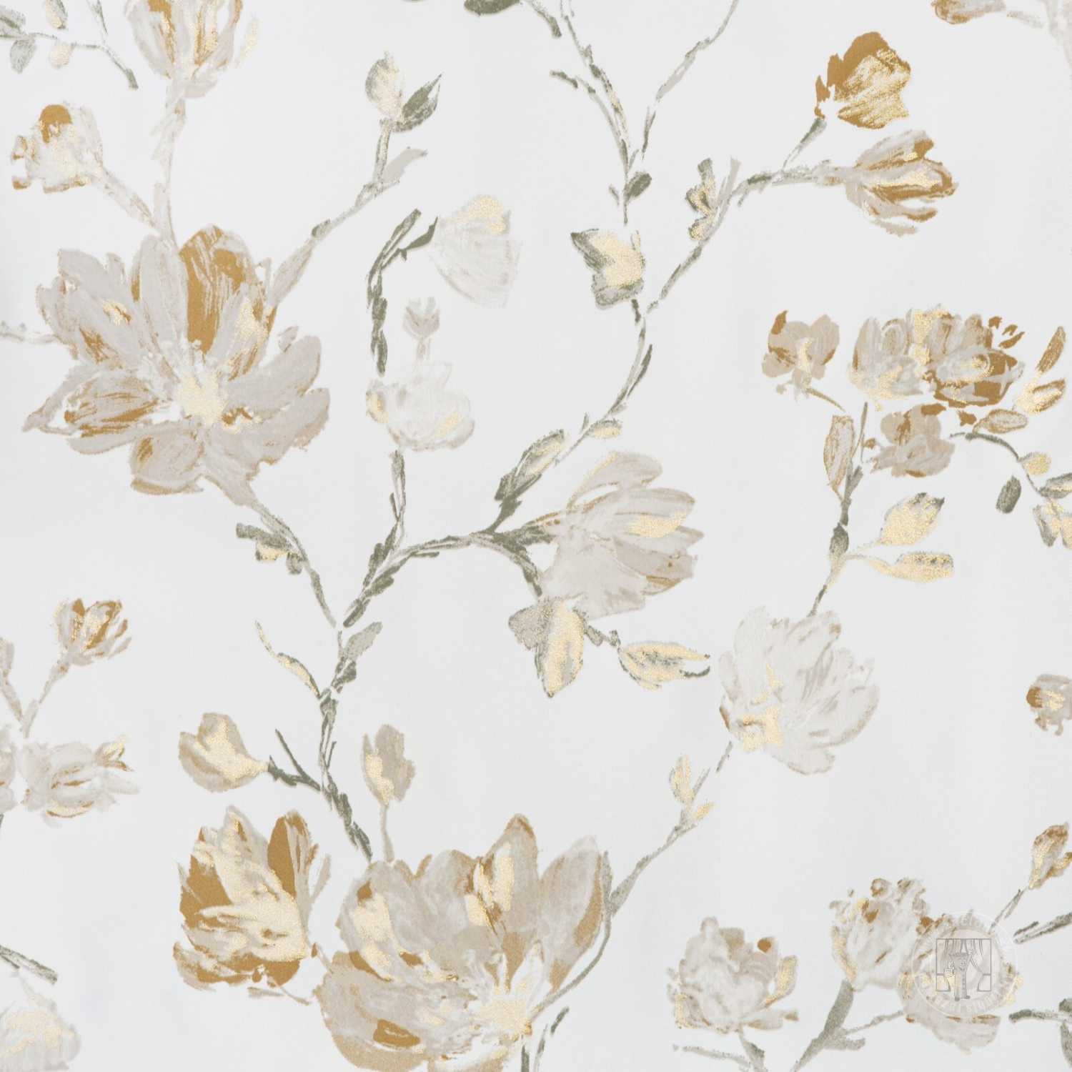 Záves NELIA na krúžkoch 140x250cm biely/béžový