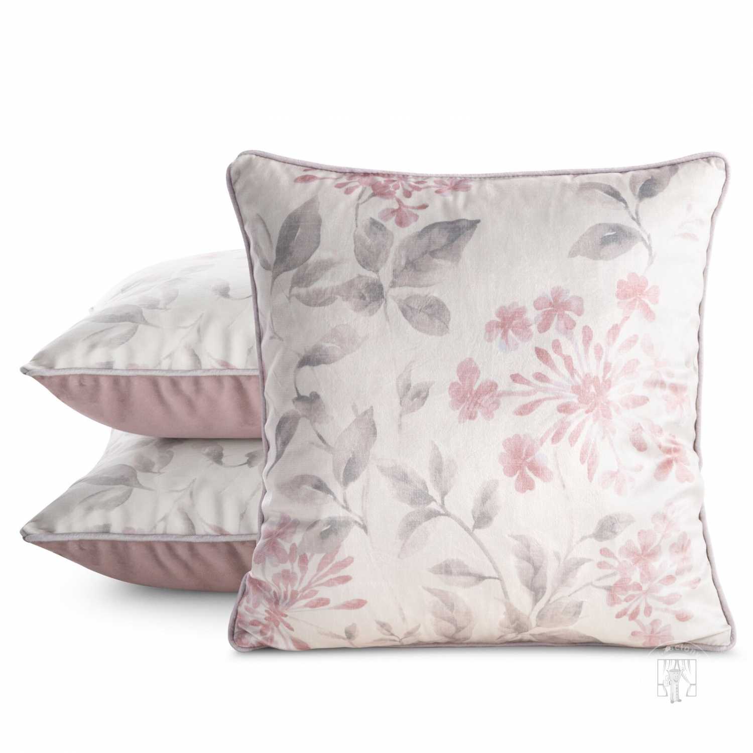 Obliečka na vankúš LILA 45x45cm prírodná/ružová