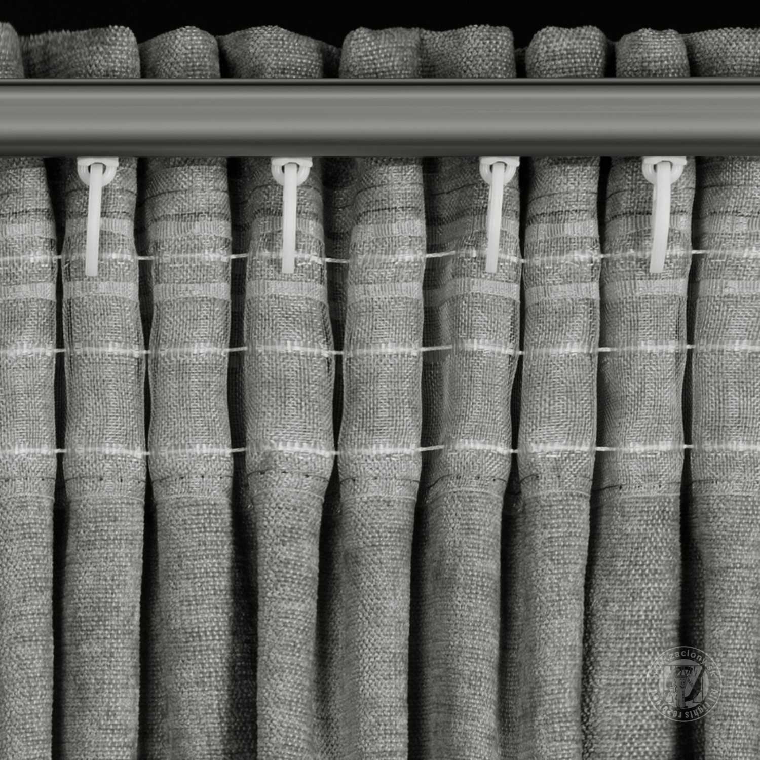 Záves VANI na páske 140x270cm oceľový