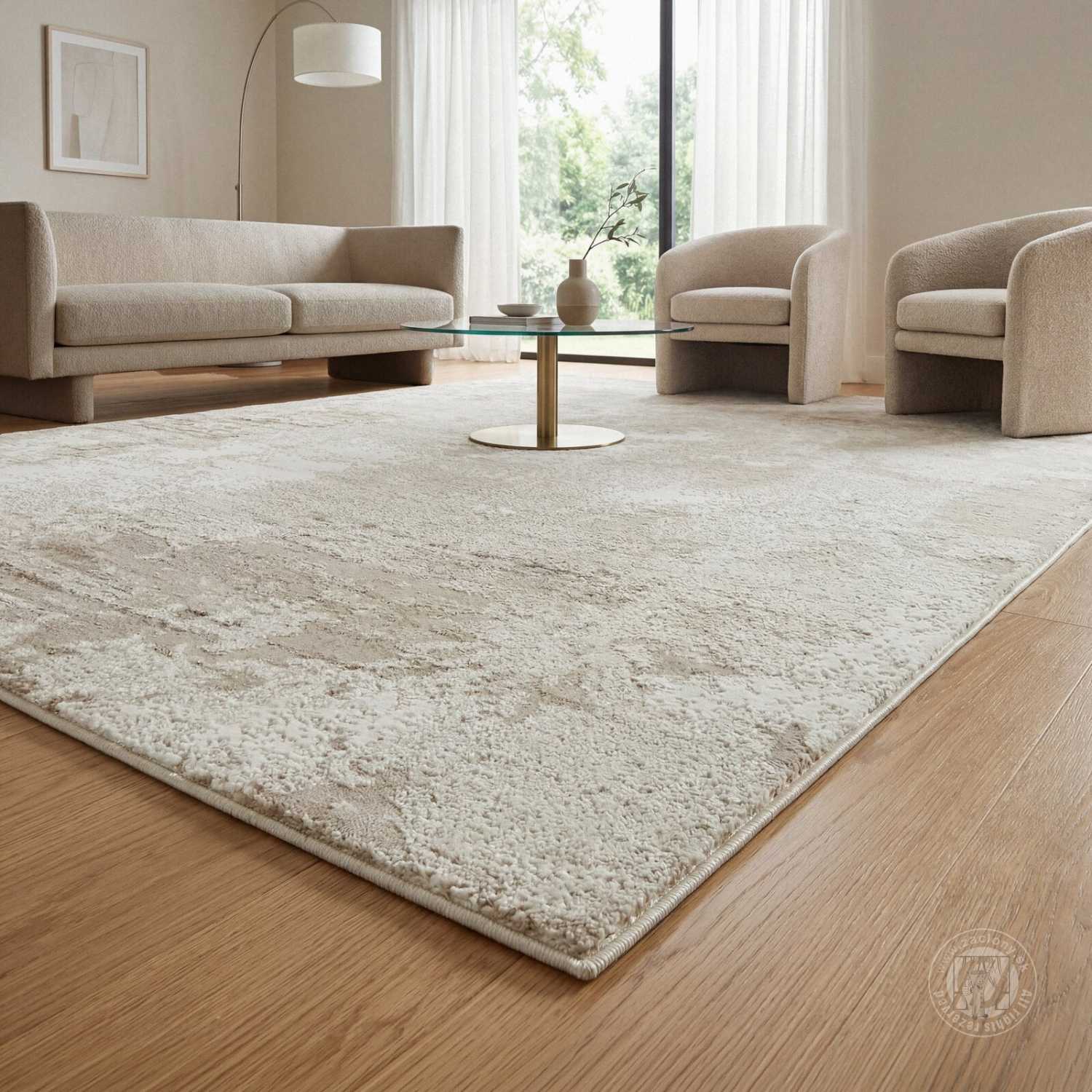 Kusový koberec ARMONI krémový