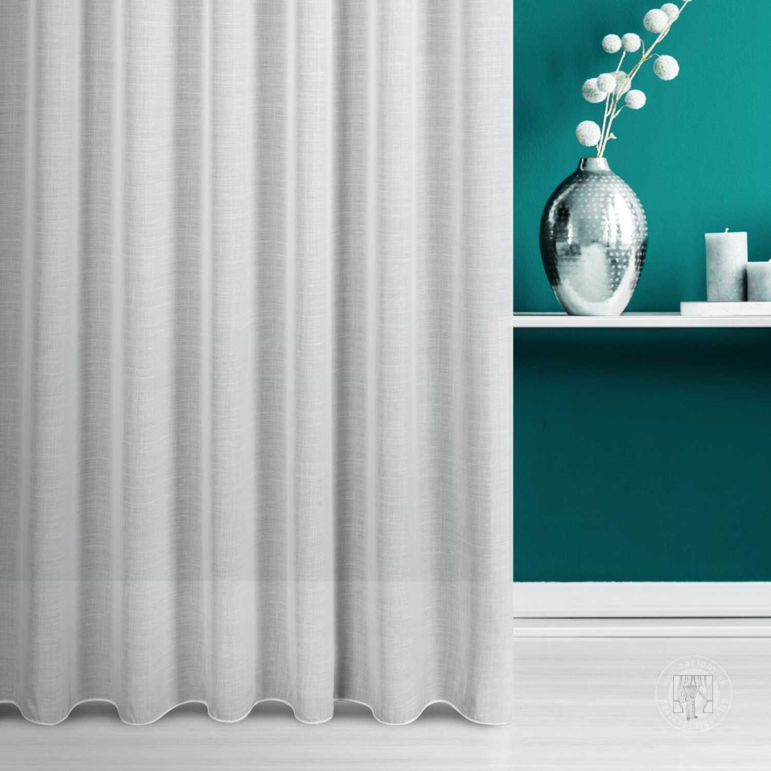 Záclona metráž 28700/ETA biela, 280cm