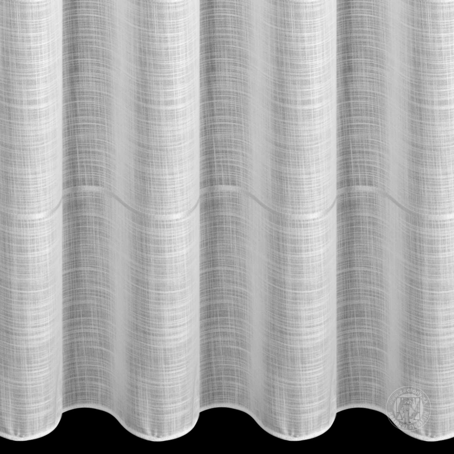 Záclona metráž 29092/ETA biela, 300cm