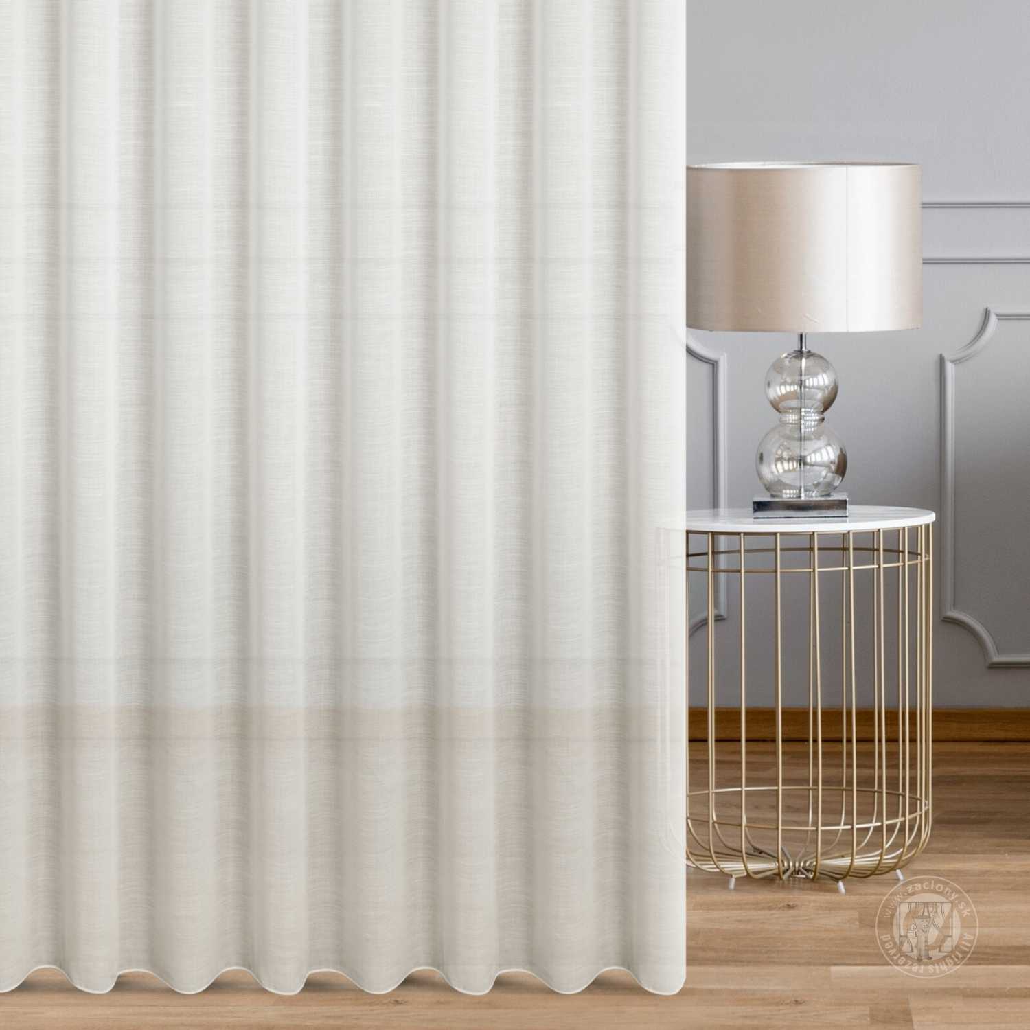 Záclona metráž CLAUDIO/ETA krémová, 335cm