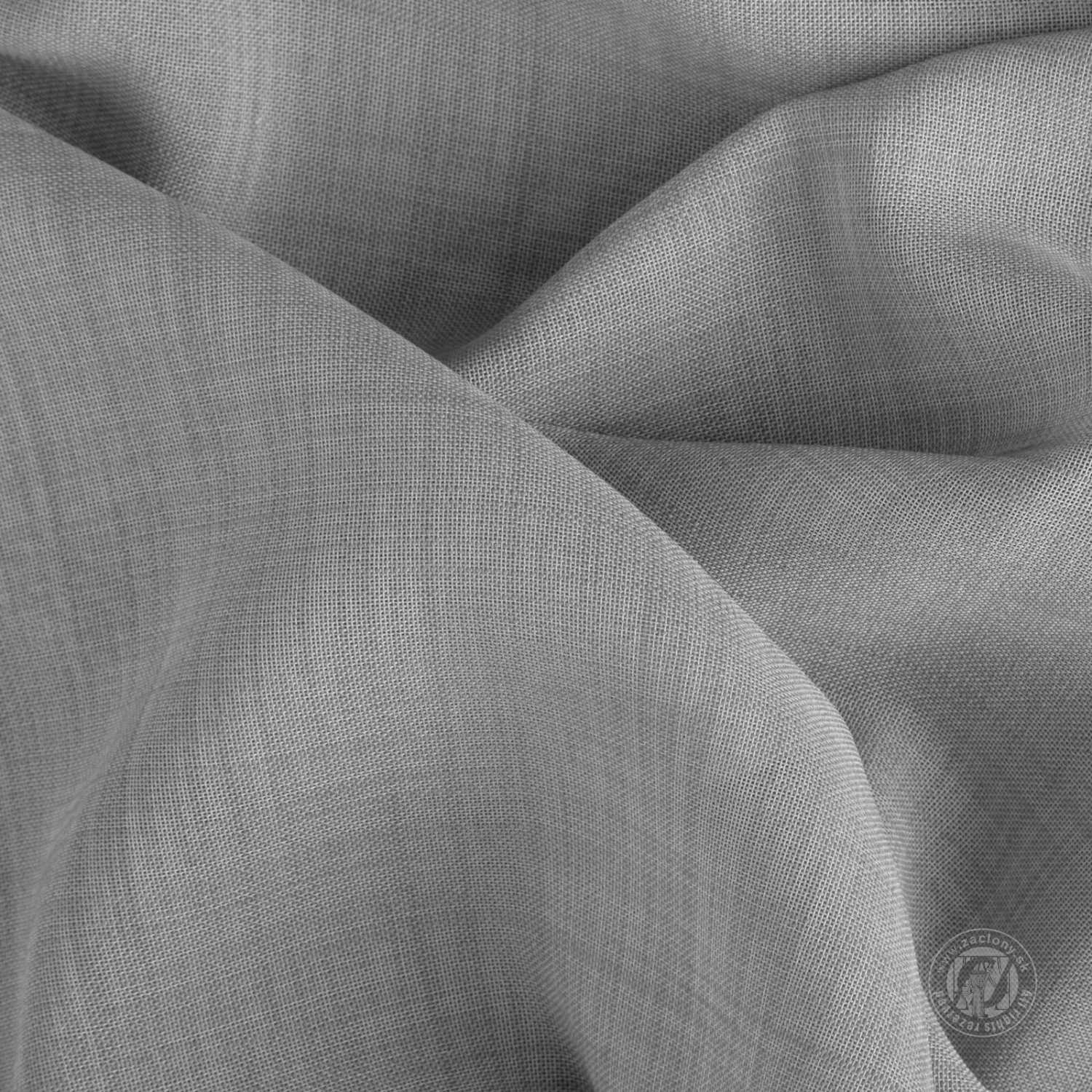 Záclona metráž CLAUDIO/ETA oceľová, 335cm