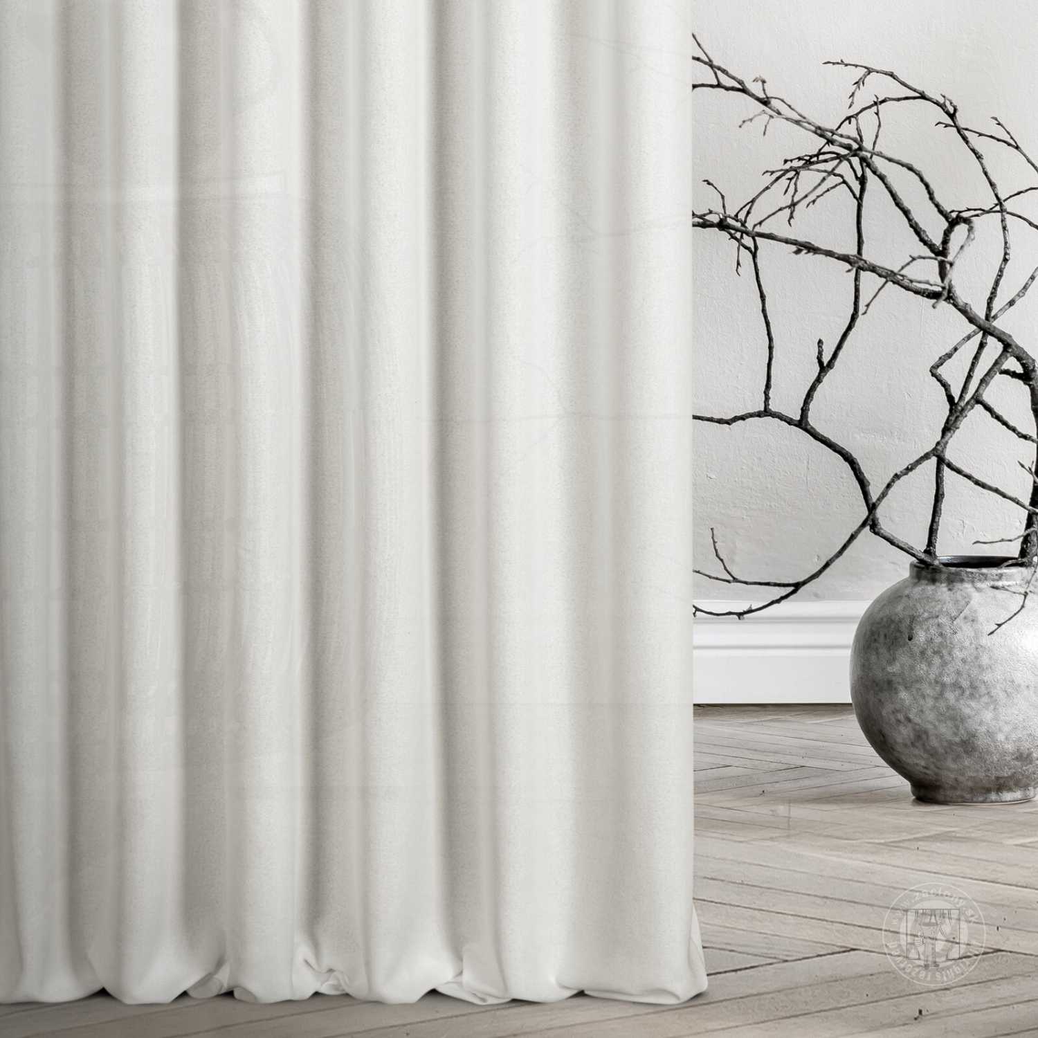 Záves ERIS biely, 280cm