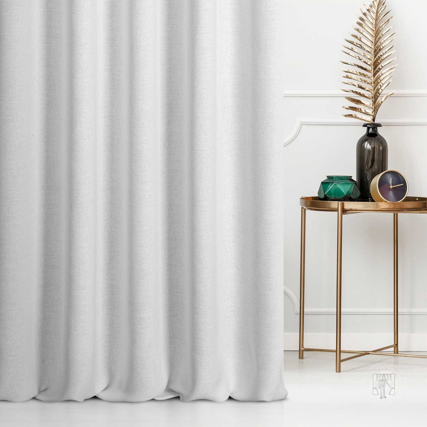 Záves JULA biely, 300cm