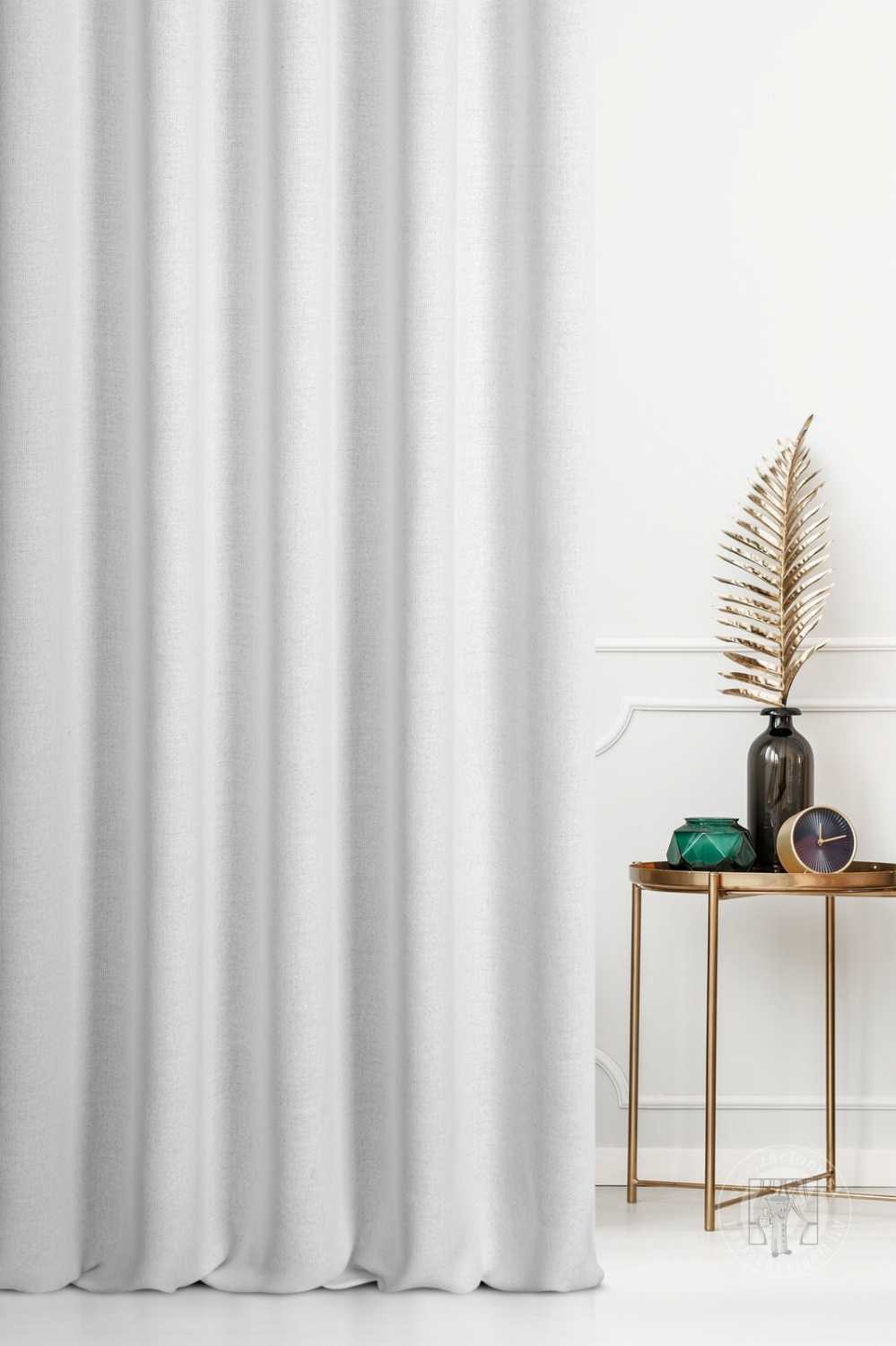 Záves JULA biely, 300cm