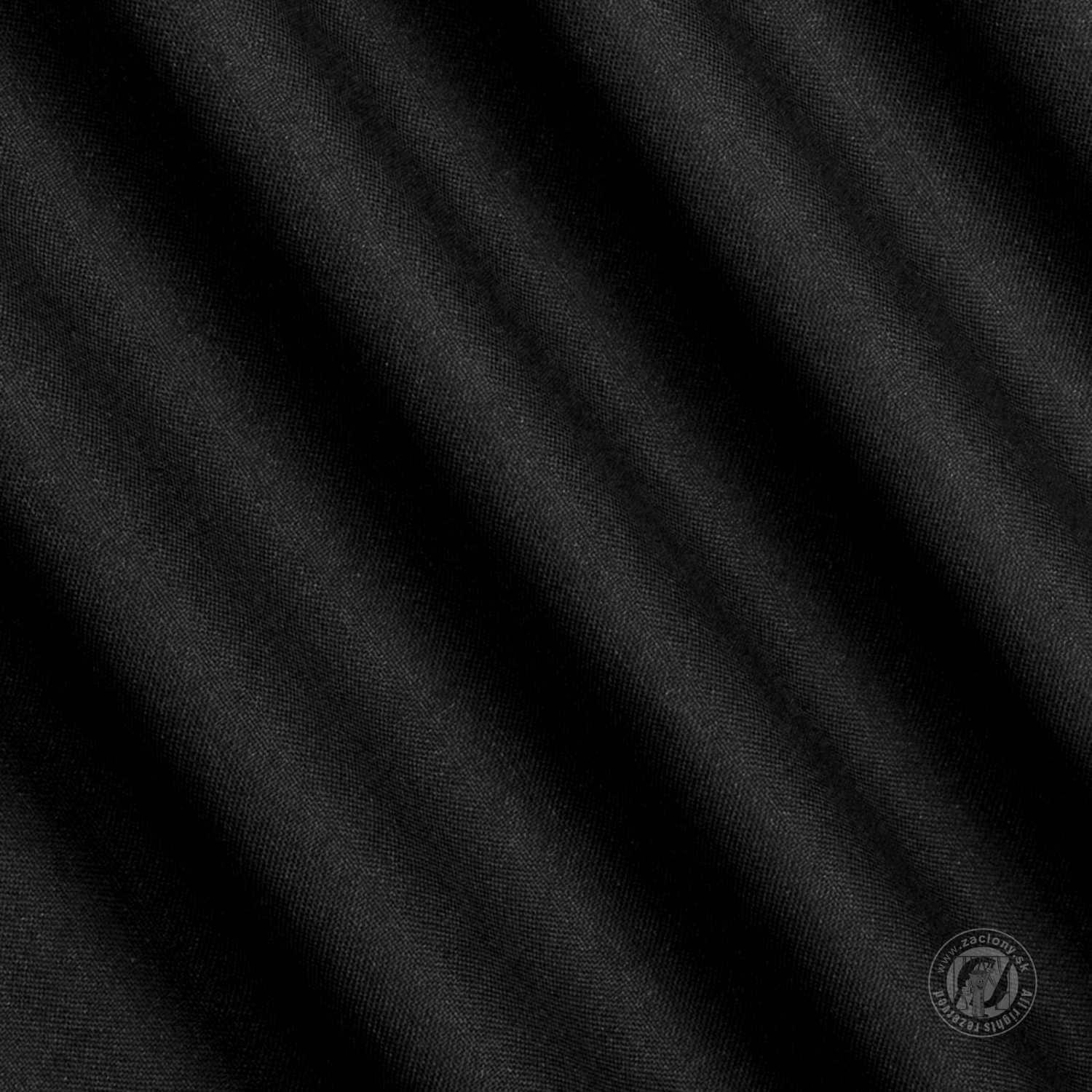 Záves JULA čierny, 300cm