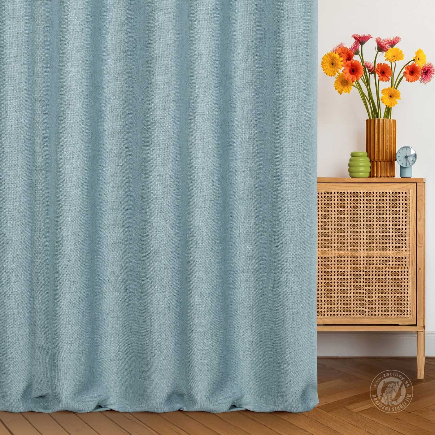 Záves JULA modrý, 300cm