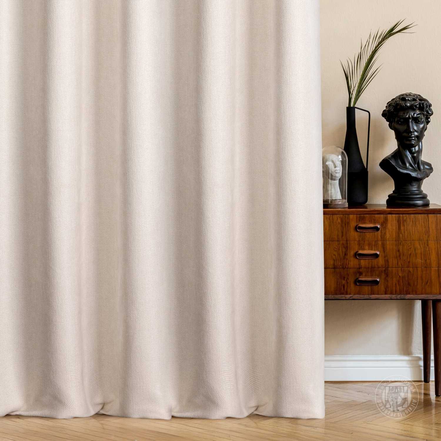 Záves NESKA K252/2 svetlobéžový, 300cm