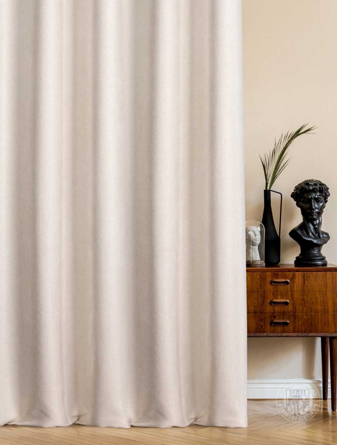 Záves NESKA K252/2 svetlobéžový, 300cm