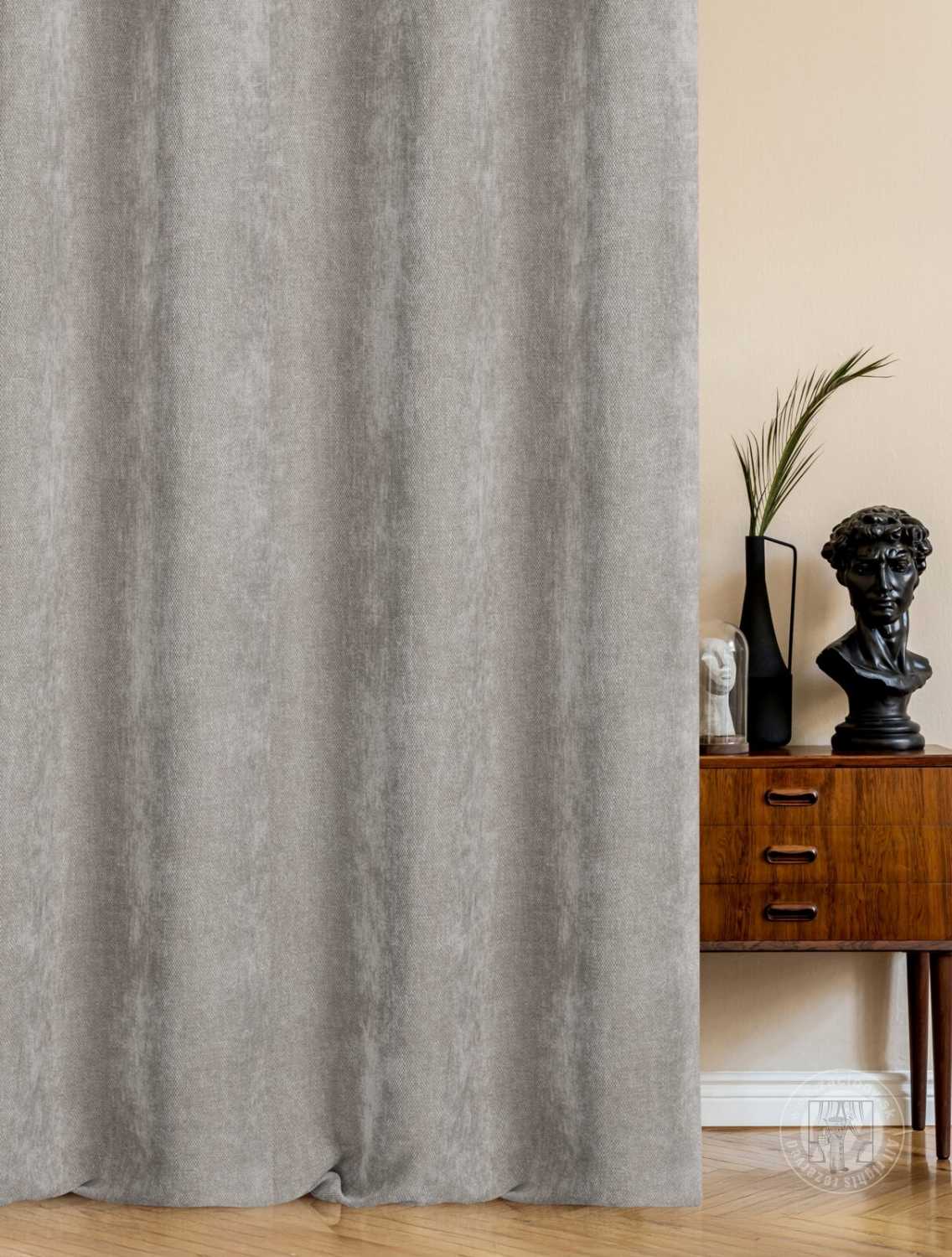 Záves NESKA K252/5 popolavý, 300cm