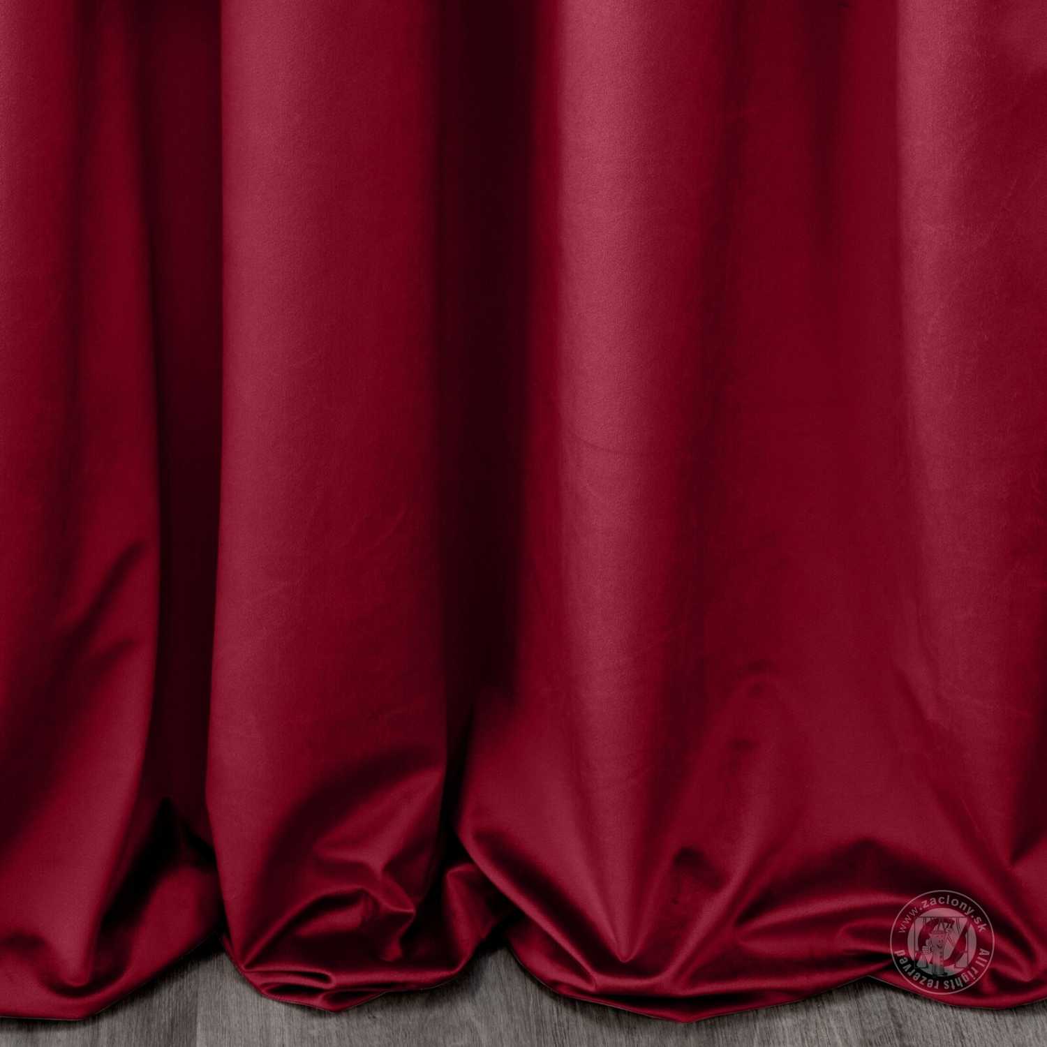 Záves SIBEL bordový, 300cm