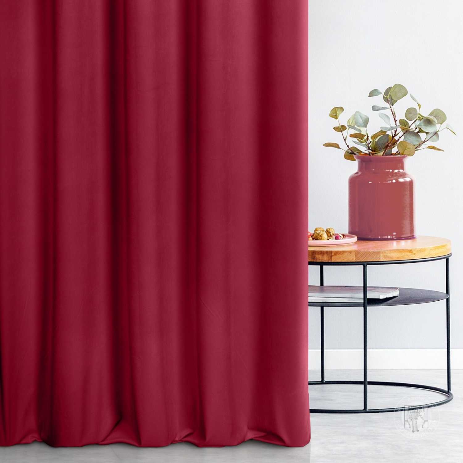 Záves SIBEL bordový, 300cm