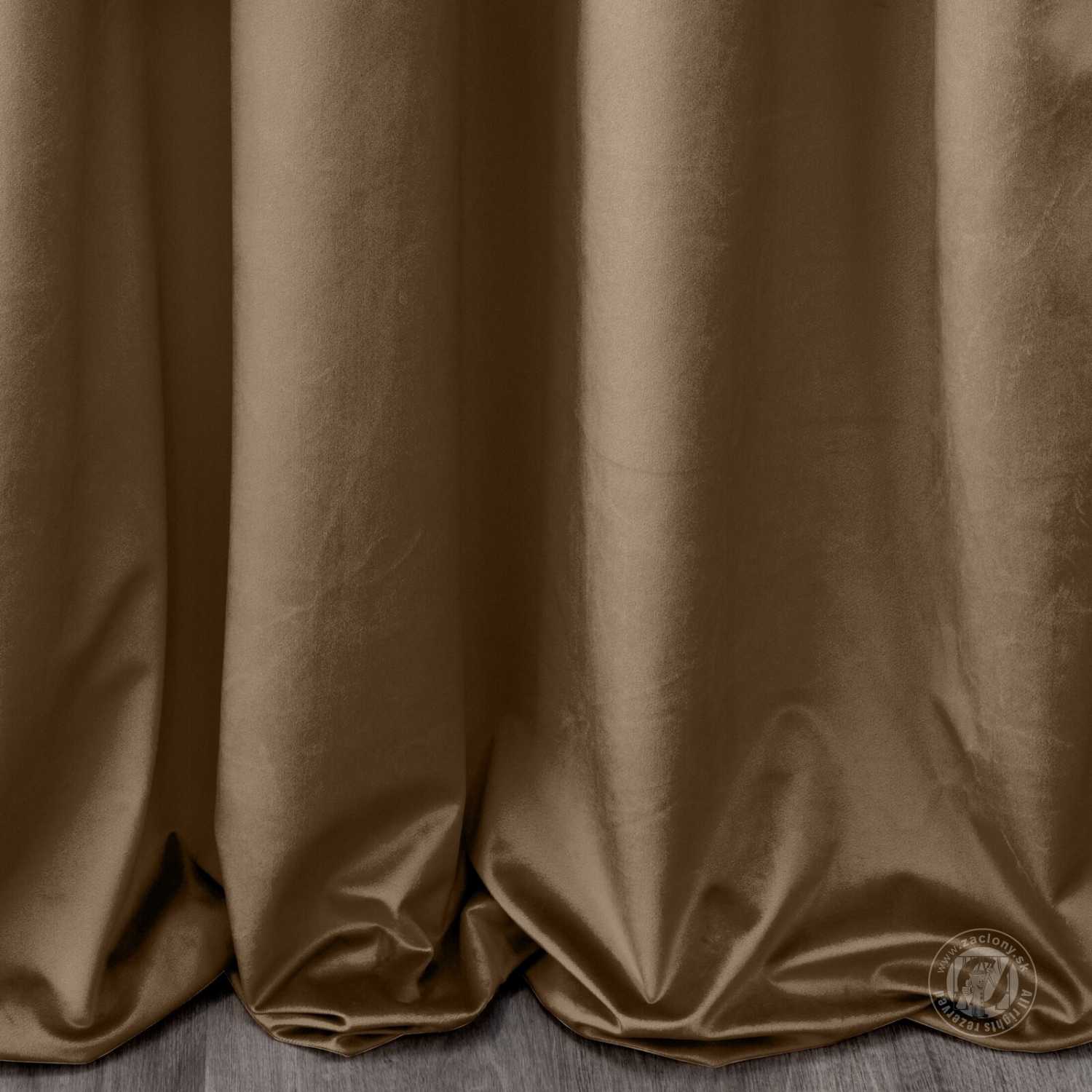 Záves SIBEL hnedý, 300cm