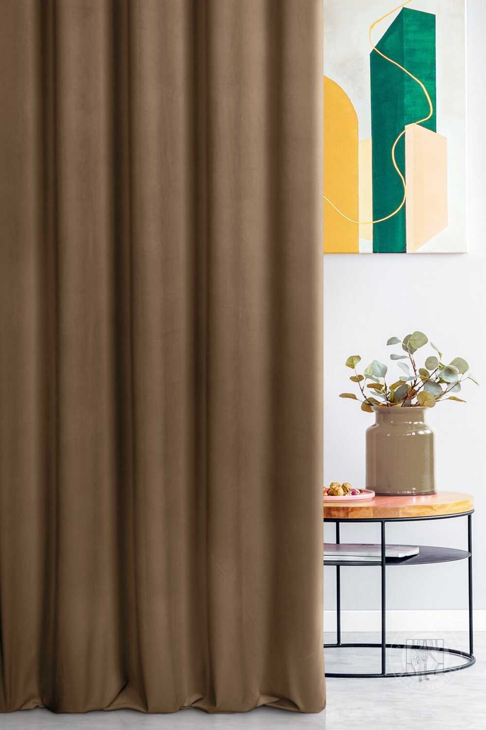 Záves SIBEL hnedý, 300cm