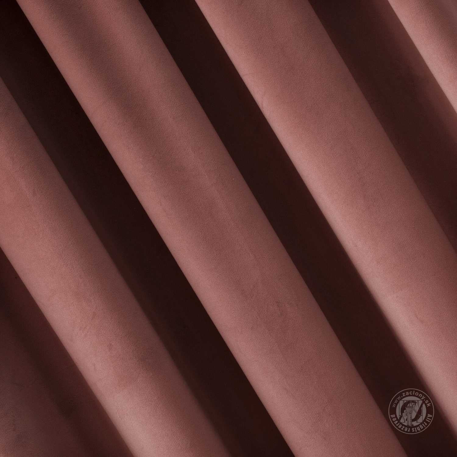 Záves SIBEL tmavoružový, 300cm