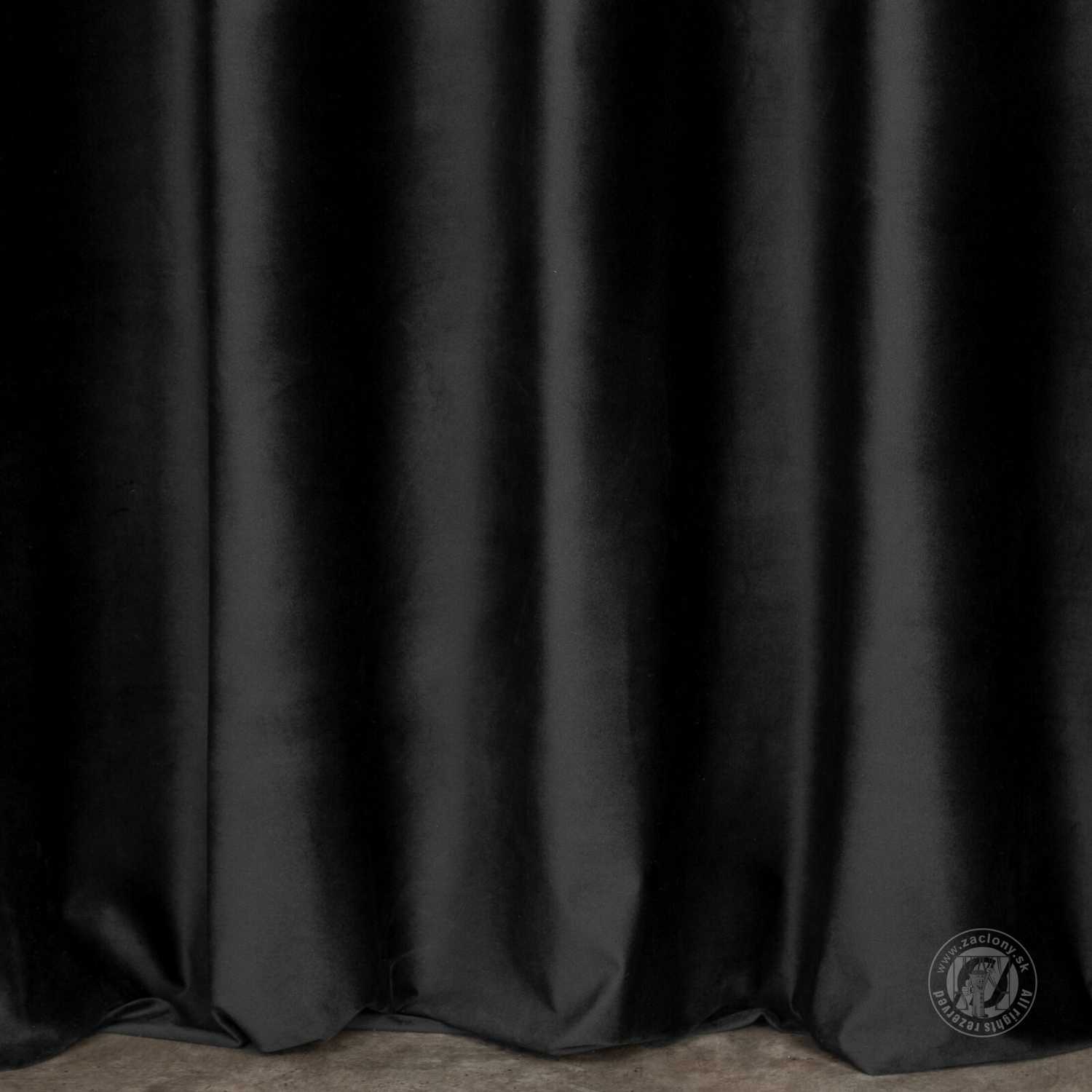 Záves SIBEL čierny, 300cm