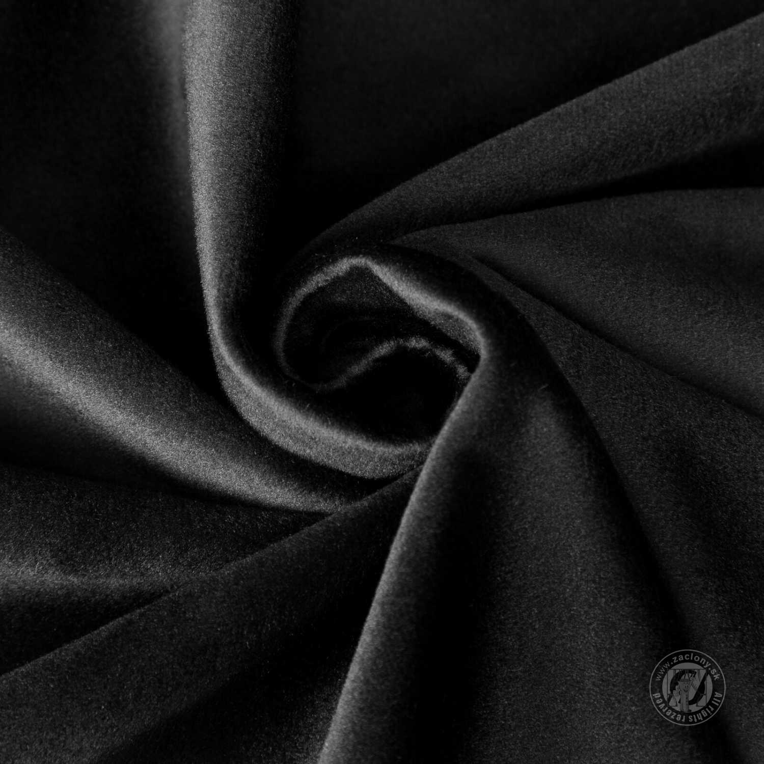 Záves SIBEL čierny, 300cm