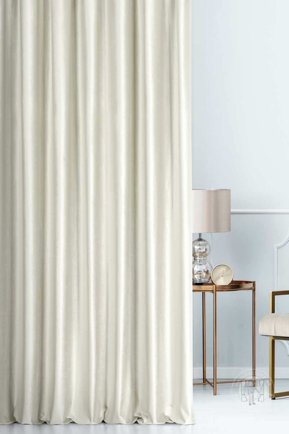 Záves SIBEL svetlokrémový, 300cm