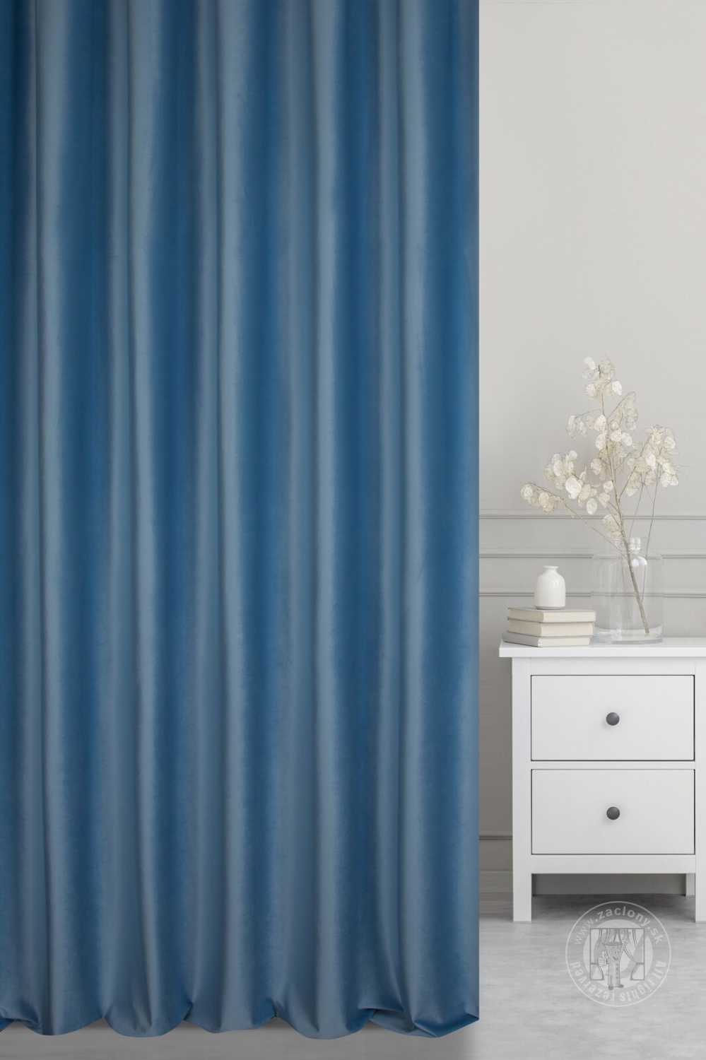 Záves SIBEL svetlomodrý, 300cm