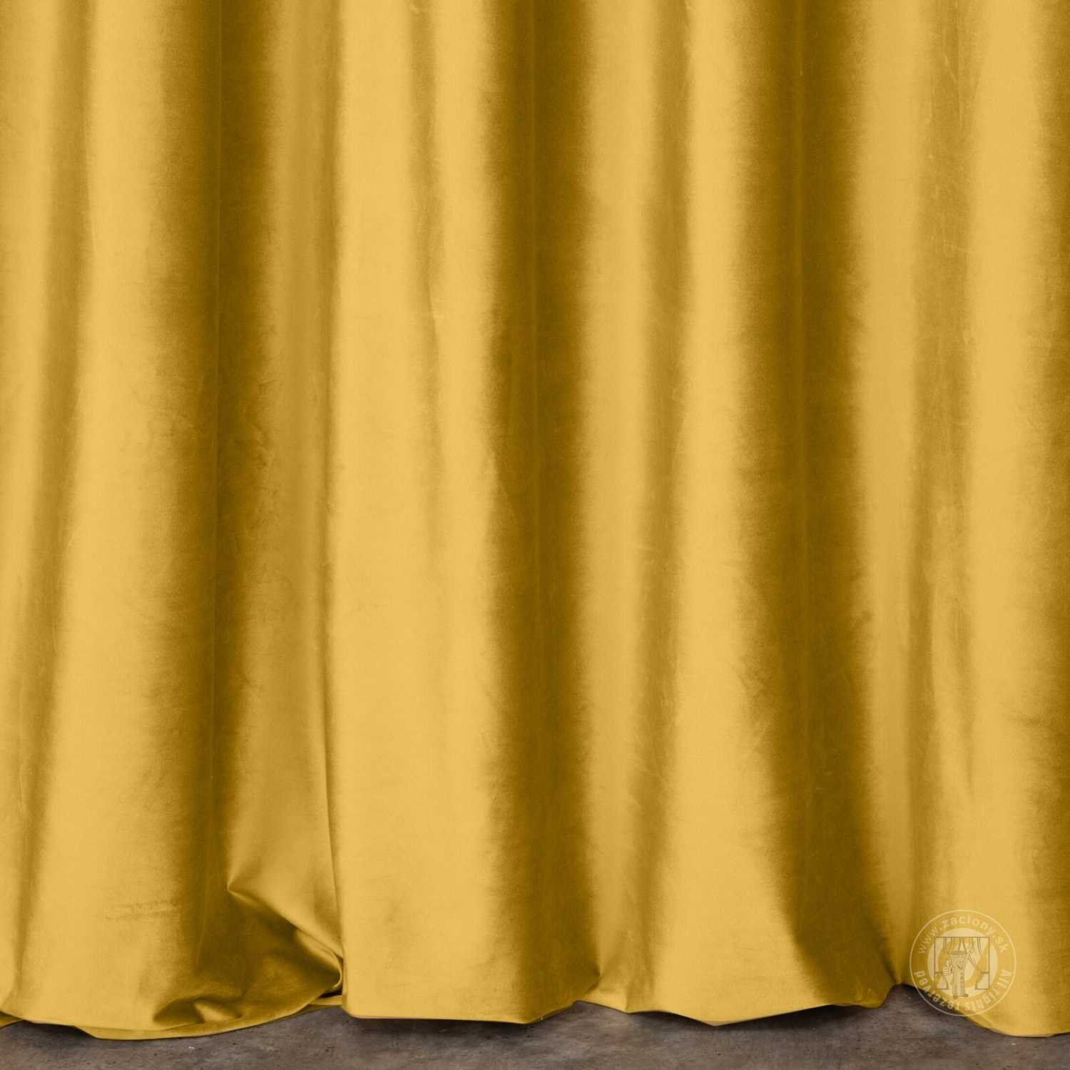  Záves SIBEL horčicový, 300cm