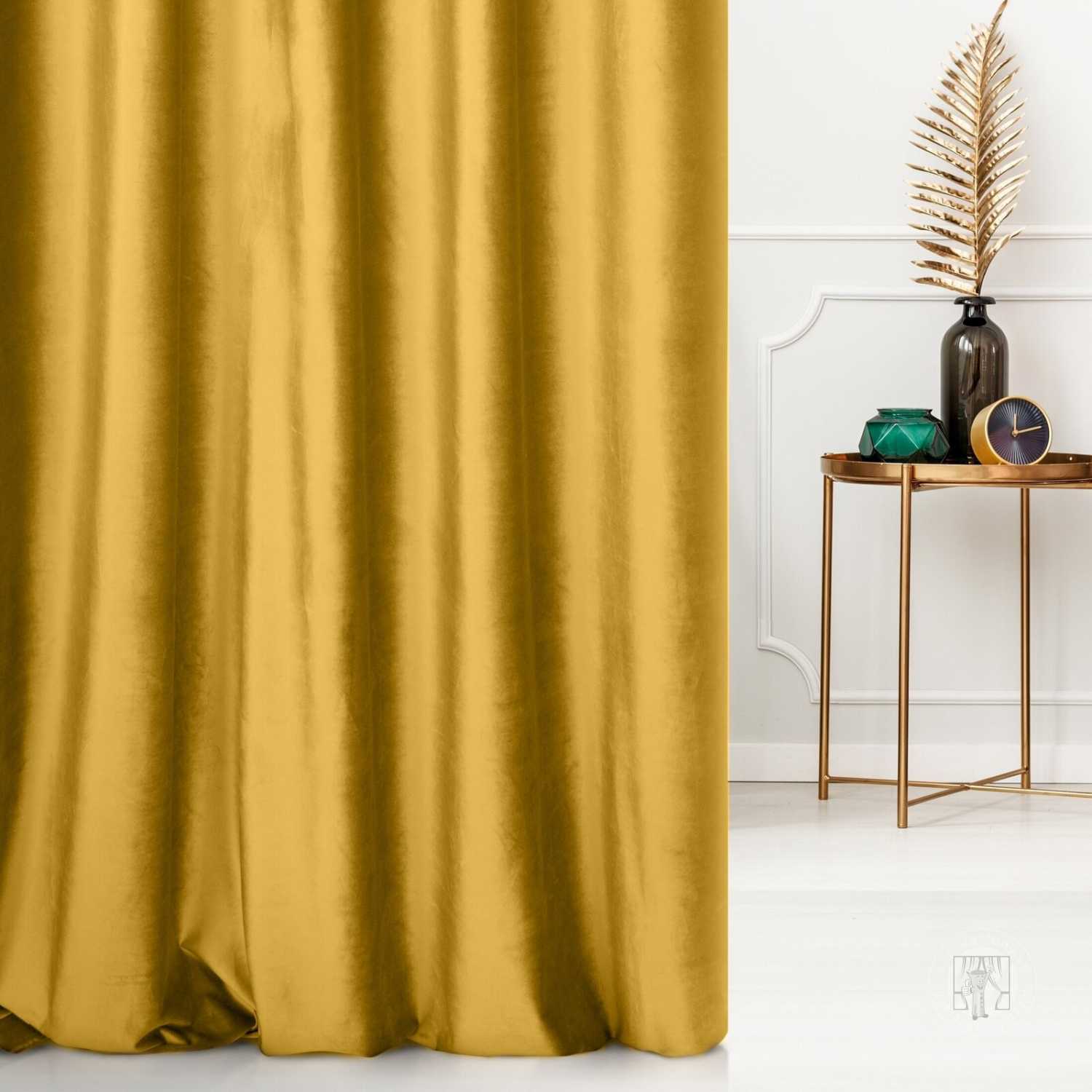  Záves SIBEL horčicový, 300cm