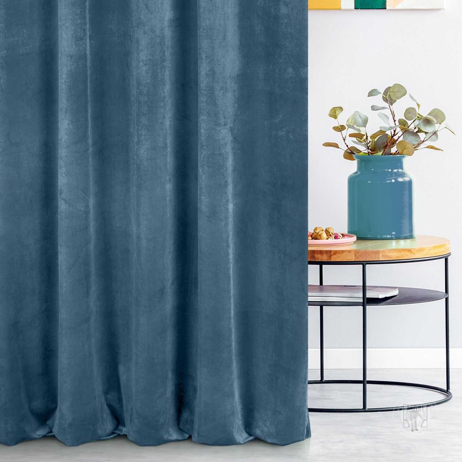 Záves SIBEL modrý, 300cm