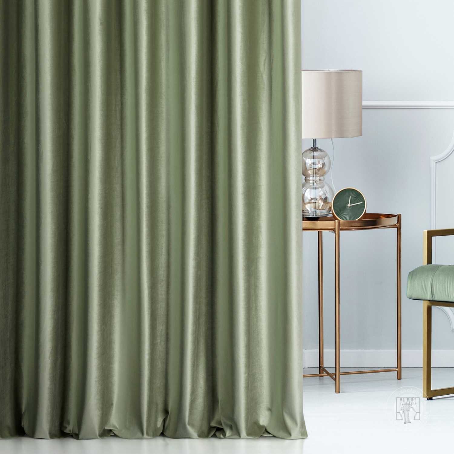 Záves SIBEL olivový, 300cm