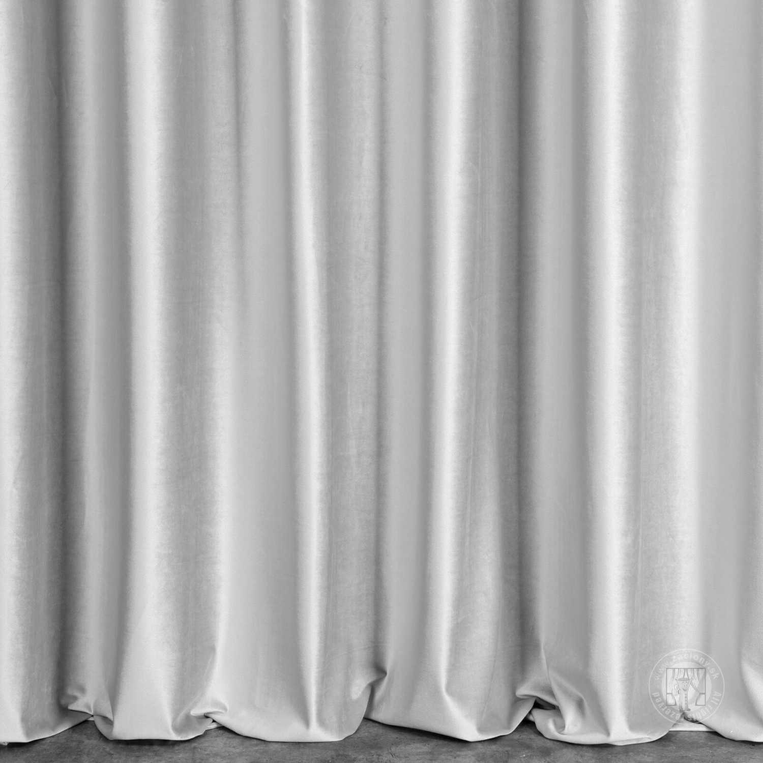 Záves SIBEL jasnostrieborný, 300cm