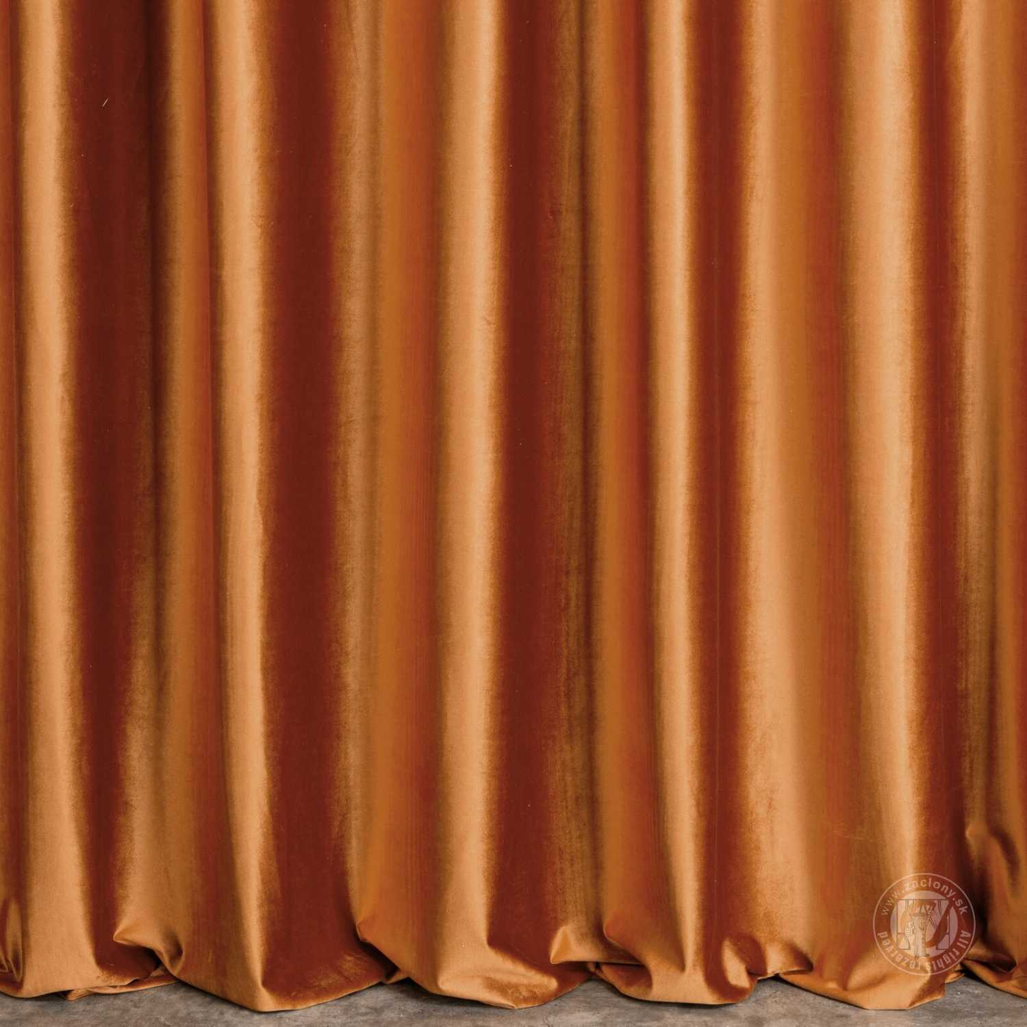 Záves SIBEL oranžový, 300cm