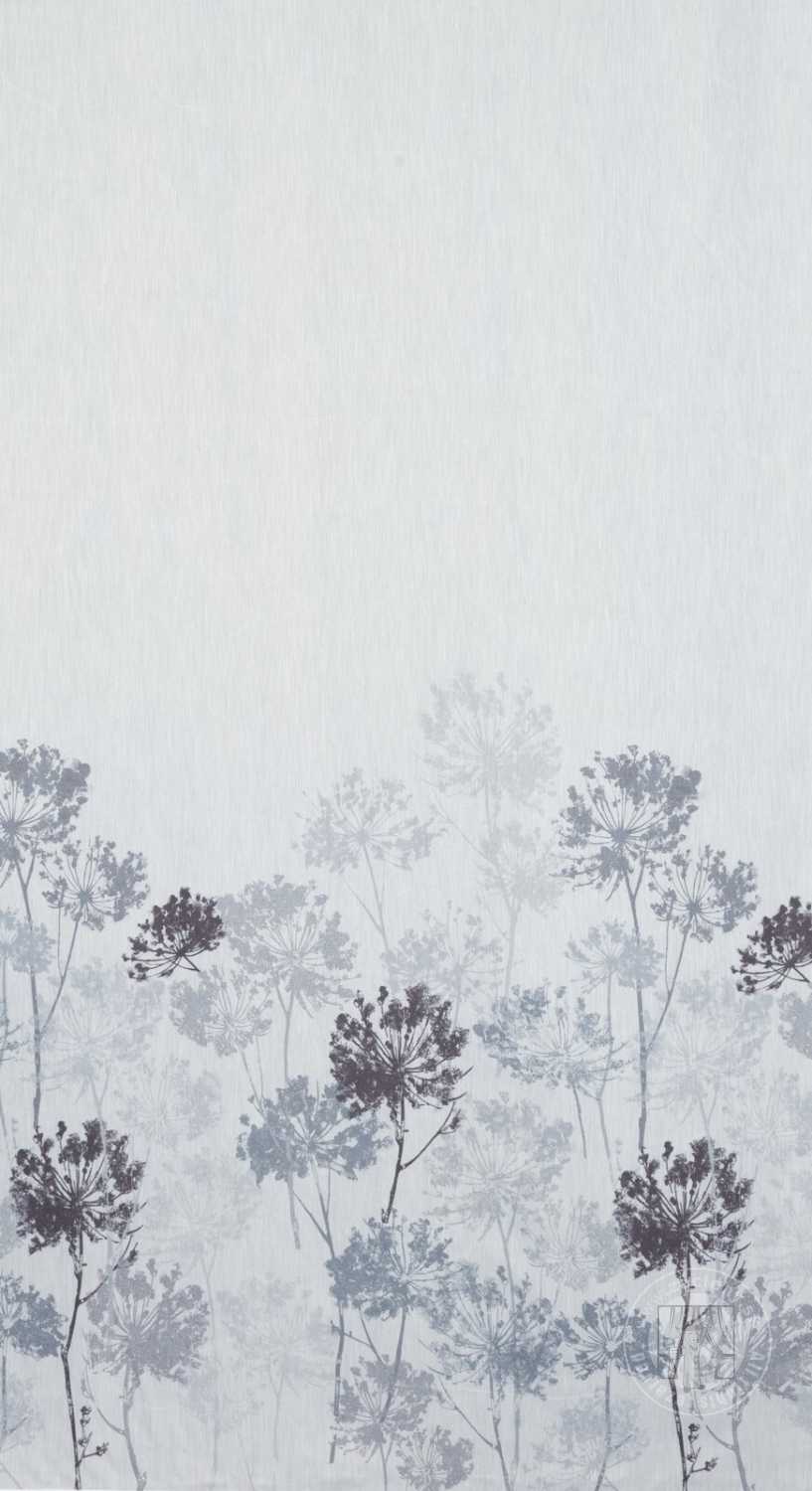 Záclona metráž 53821/BAT biela/grafitová, 285cm