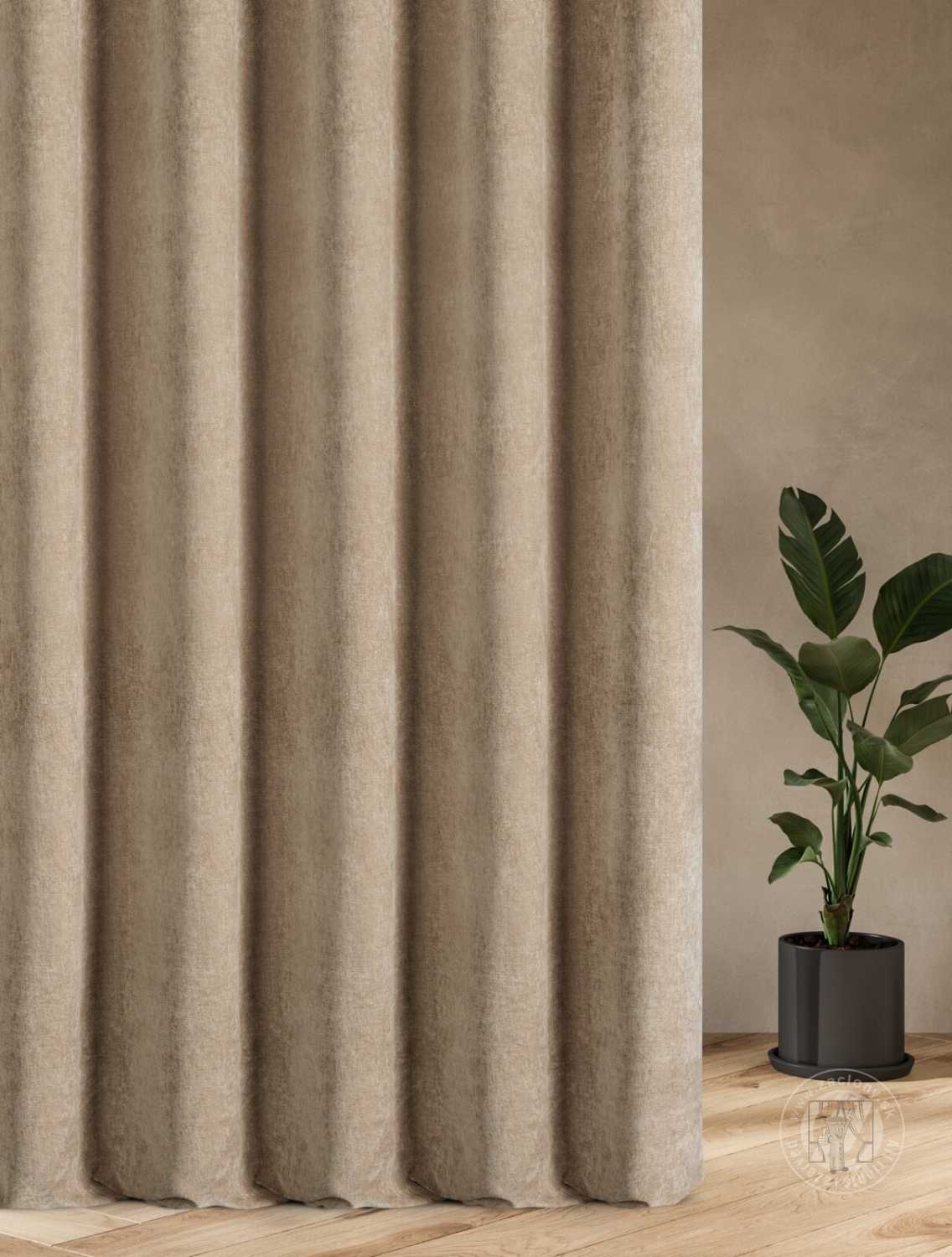 Záves NILO káva, 320cm