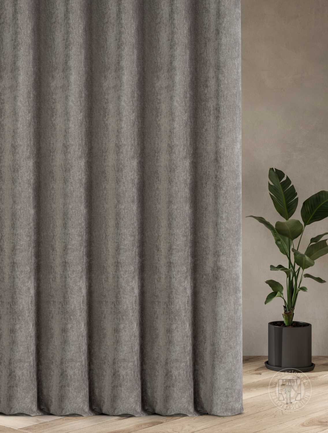 Záves NILO sivý, 320cm