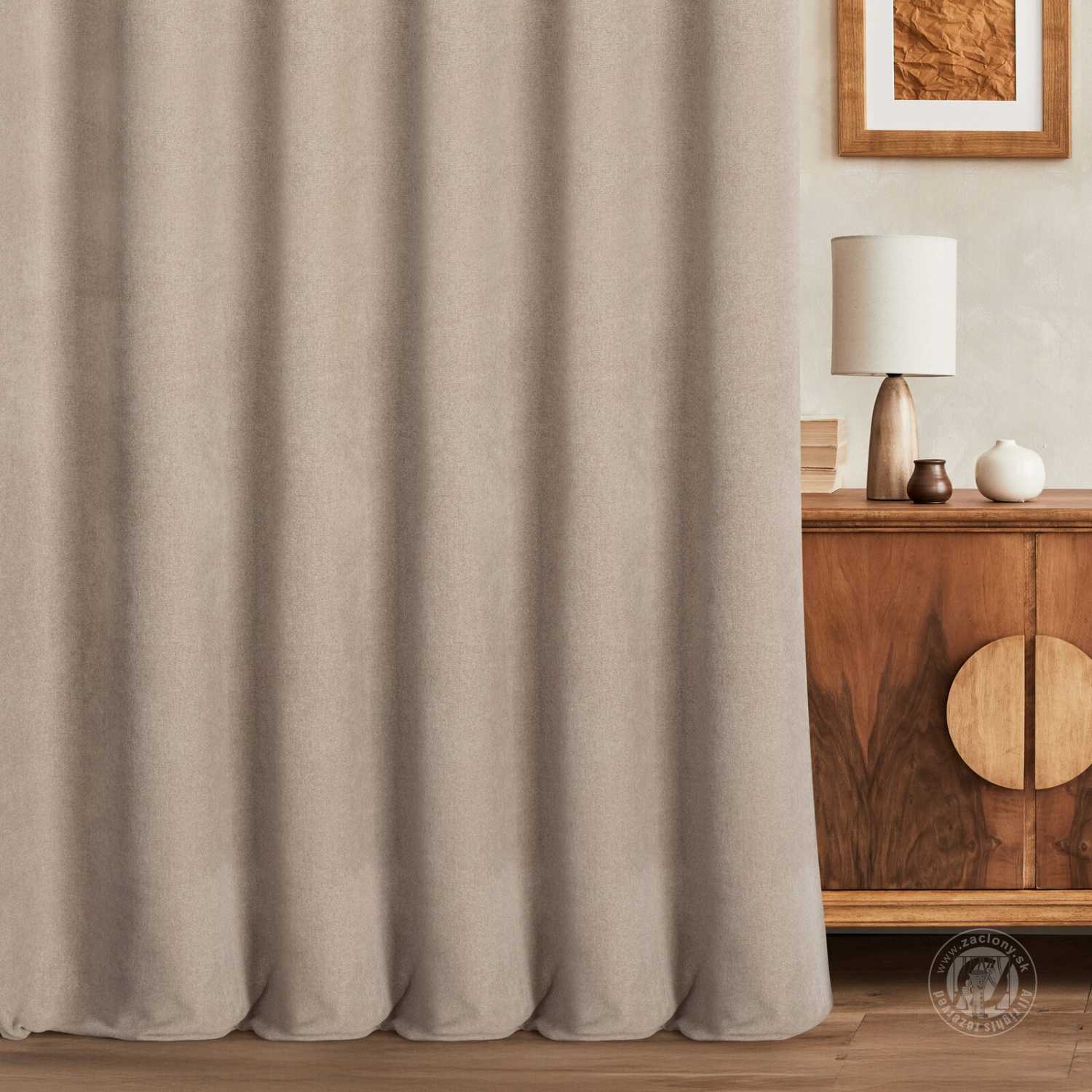  Záves MORIS cappuccino, 300cm